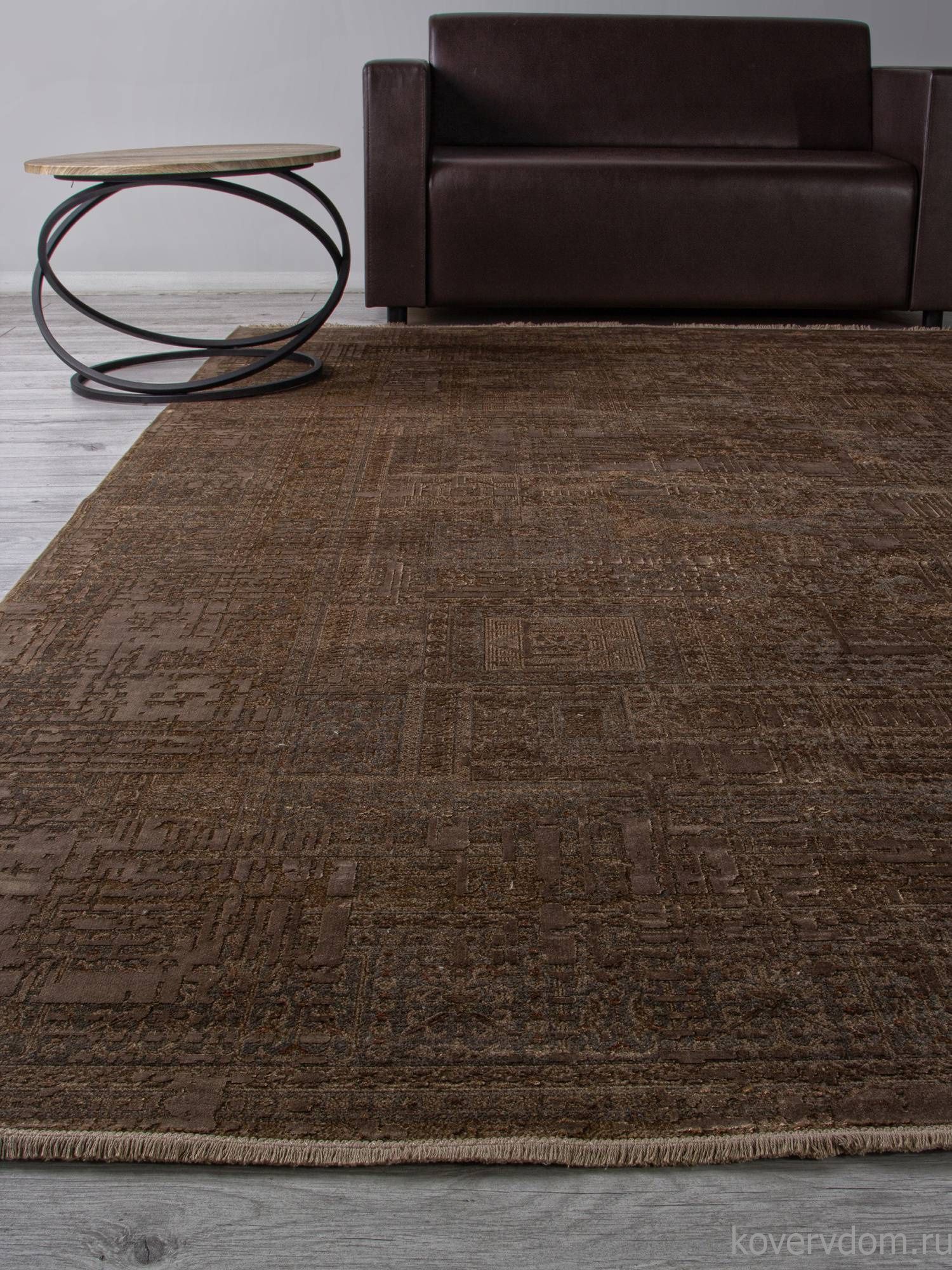 Ковер ROYAL G381K2 BEIGE / D.GREY Ковер ROYAL G381K2 BEIGE / D.GREY