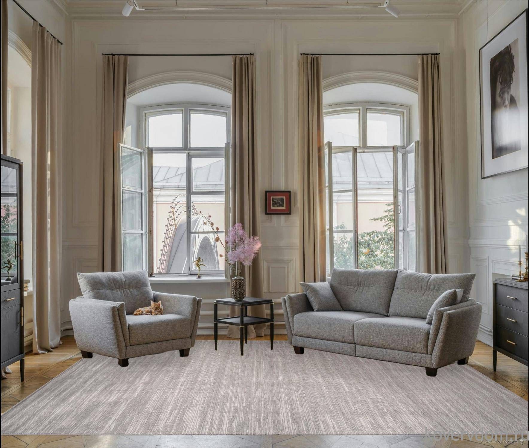 Ковер DIOS F441 GRAY Ковер DIOS F441 GRAY