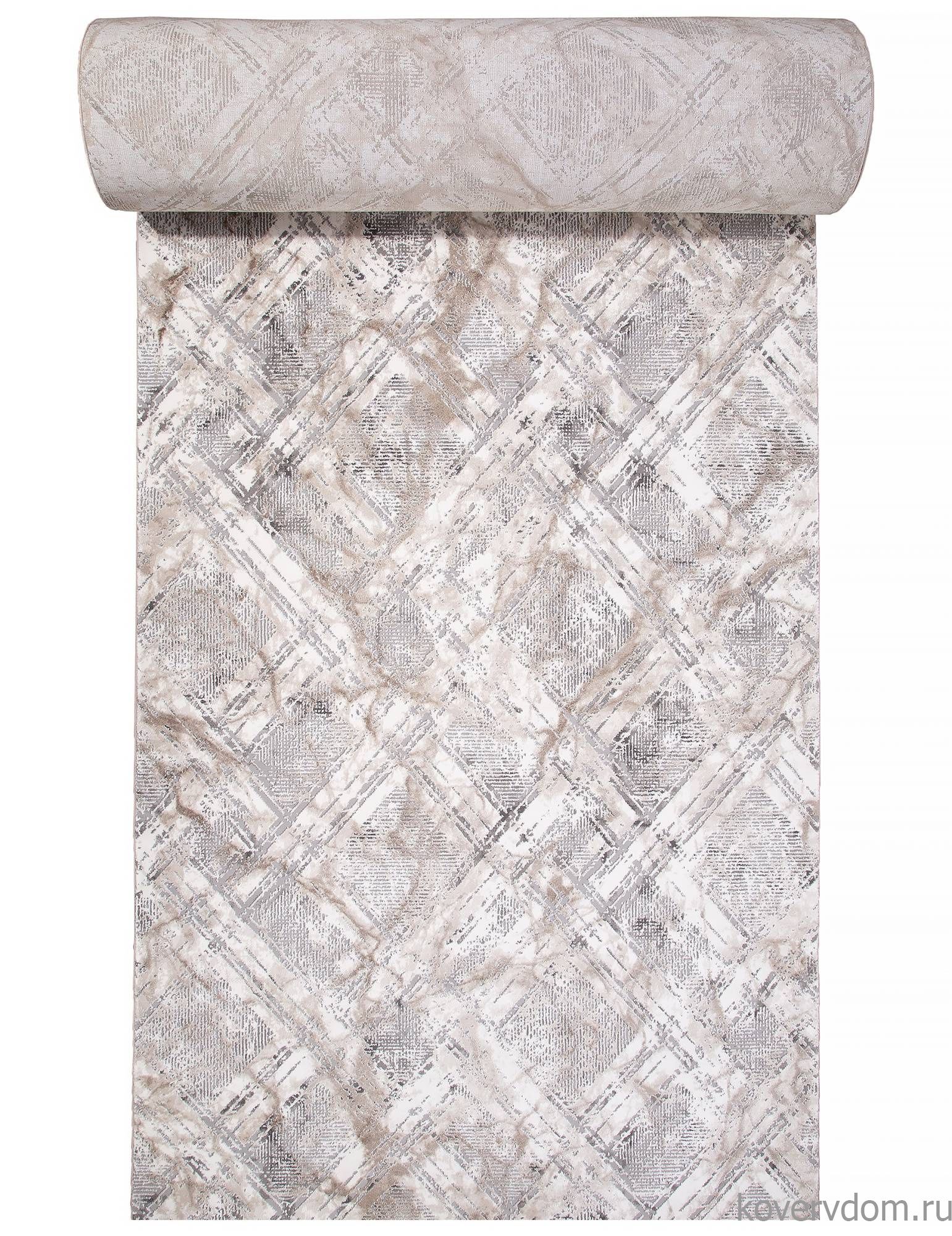 Ковровая дорожка ARMINA 04074C GREY / BROWN Ковровая дорожка ARMINA 04074C GREY / BROWN