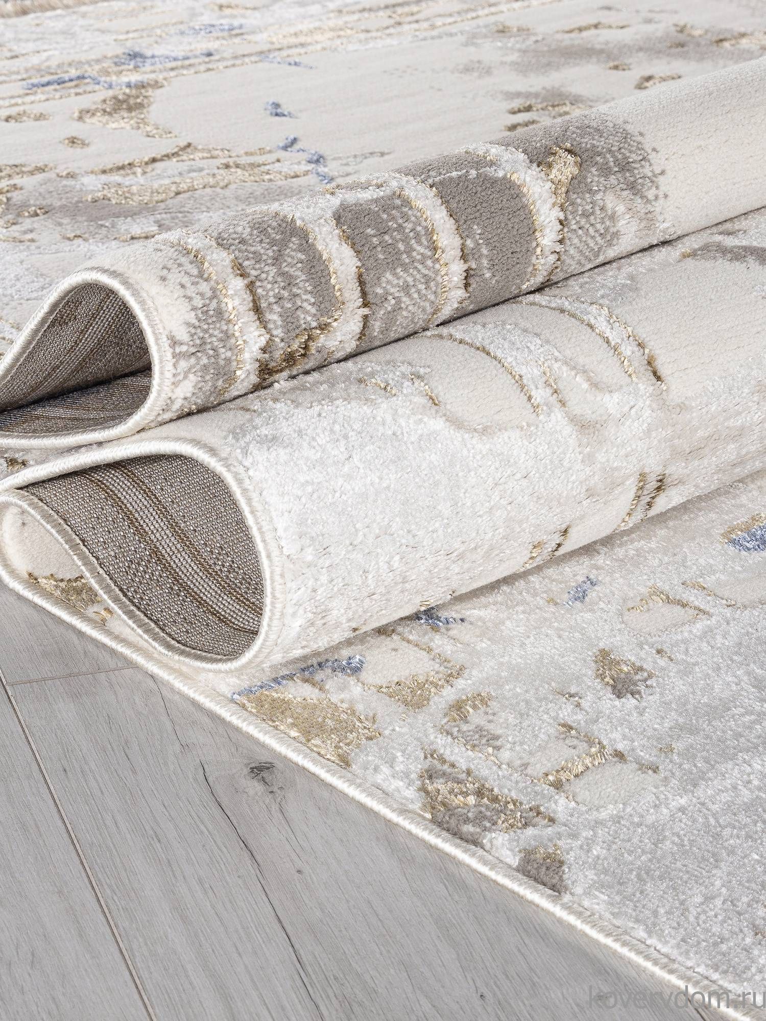 Ковер ESSA 27243A GRY / BLUE Ковер ESSA 27243A GRY / BLUE