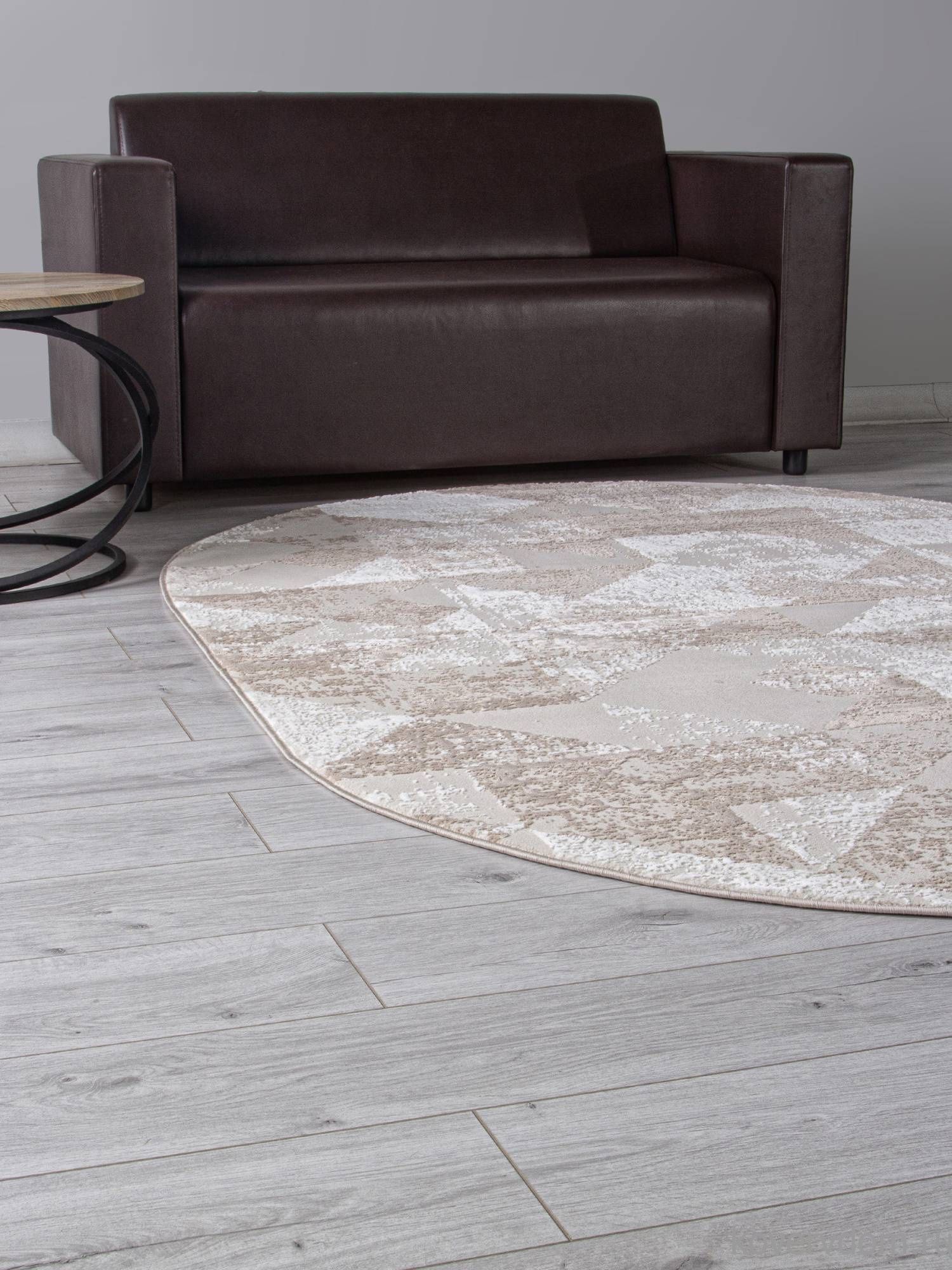 Ковер SIROCCO H921AC BEIGE / WHITE Овал