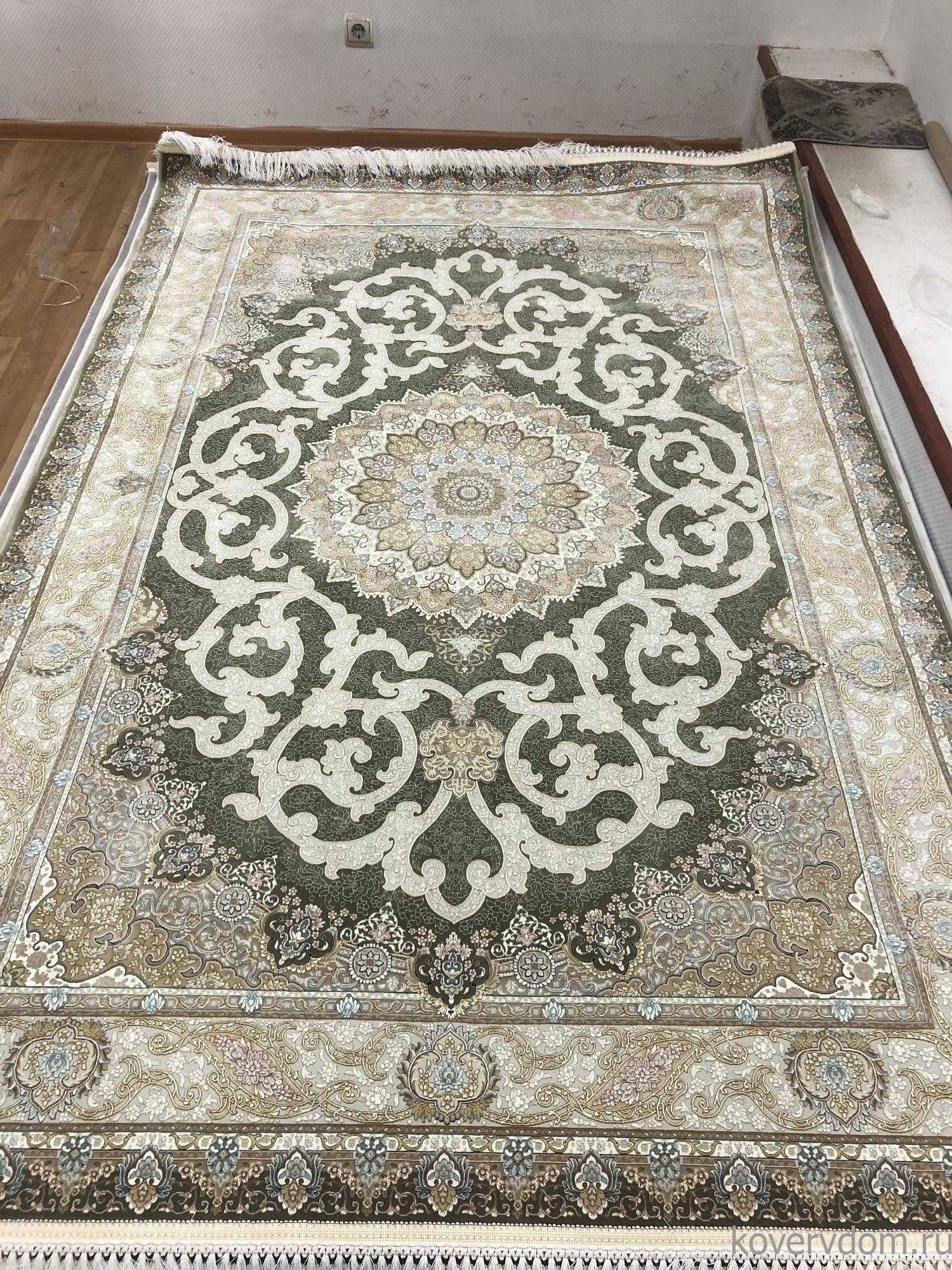 Ковер FARSI 1500 G145 MELANGE GREEN