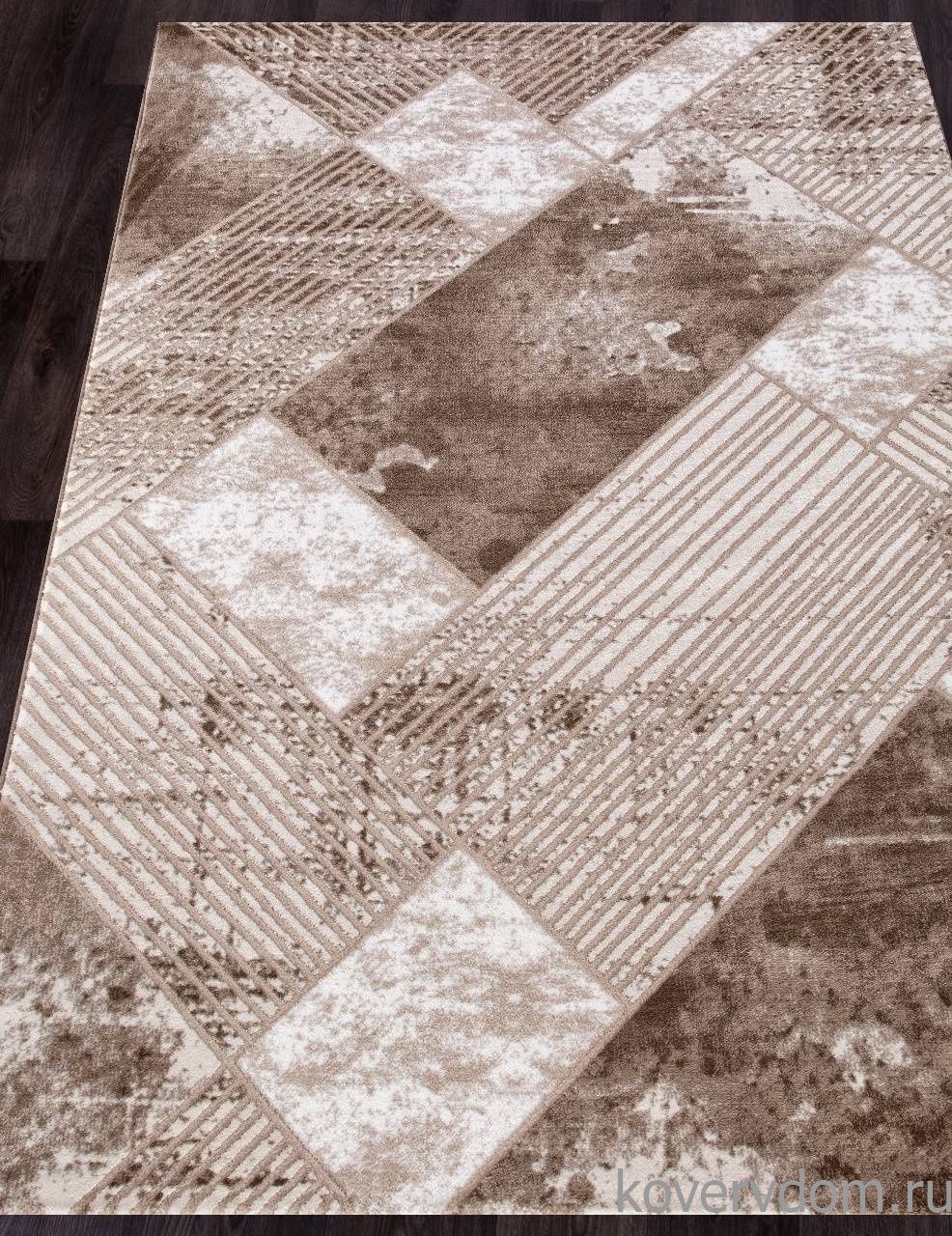 Ковер MARDAN 5024A VIZON SHRINK / BROWN Ковер MARDAN 5024A VIZON SHRINK / BROWN