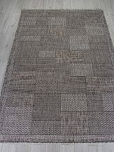 Прямоугольный ковер в гостиную KAIR-A S148 DARK GRAY
