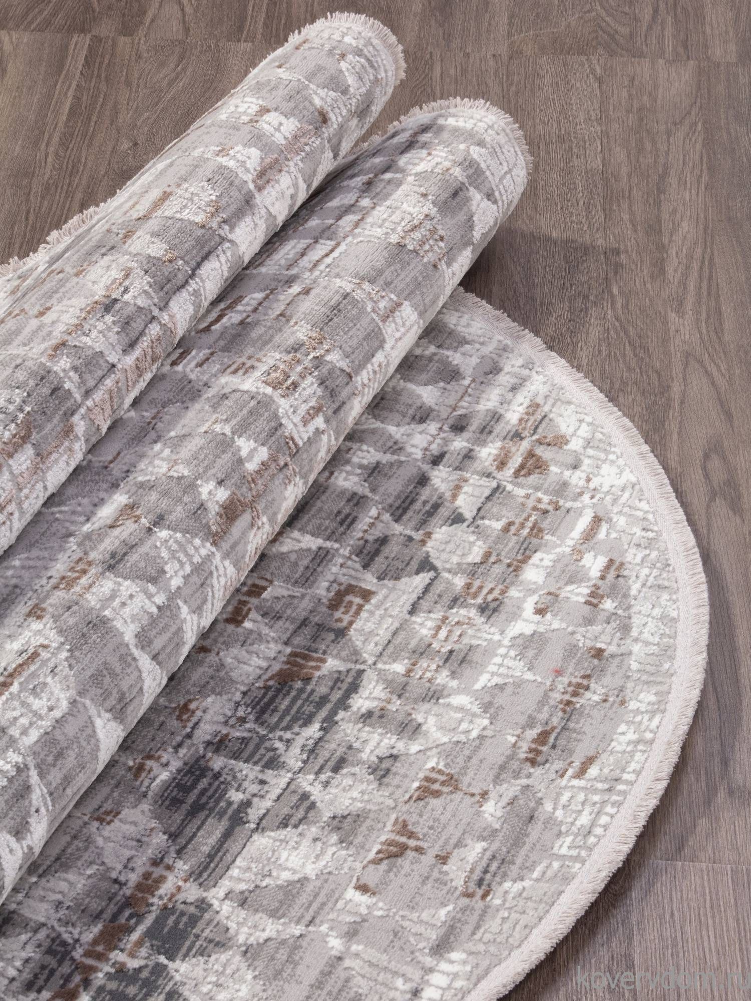 Ковер MODA 1450 ACIK GRI Овал Ковер MODA 1450 ACIK GRI Овал