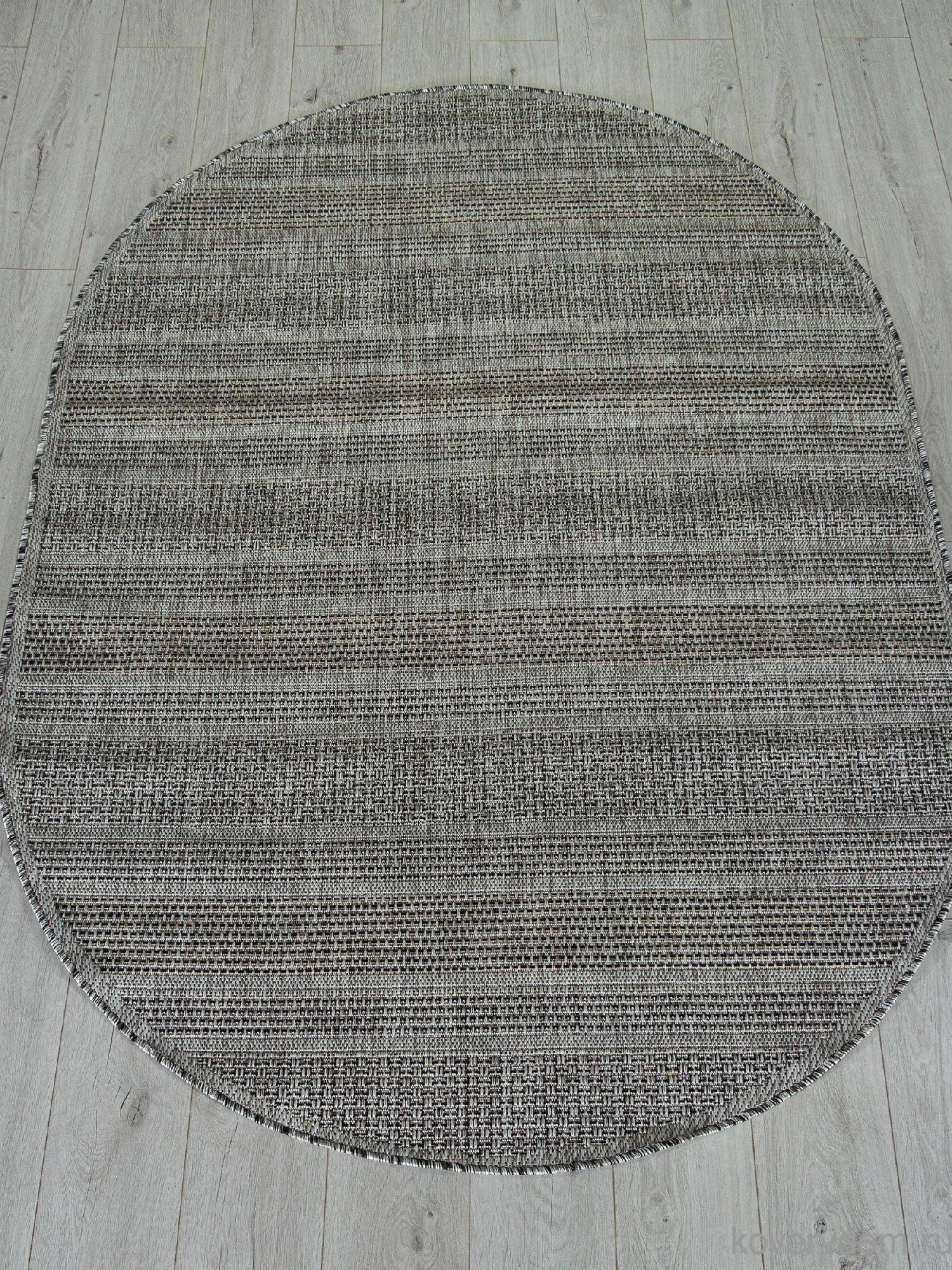 Ковер KAIR S157 DARK GRAY Овал