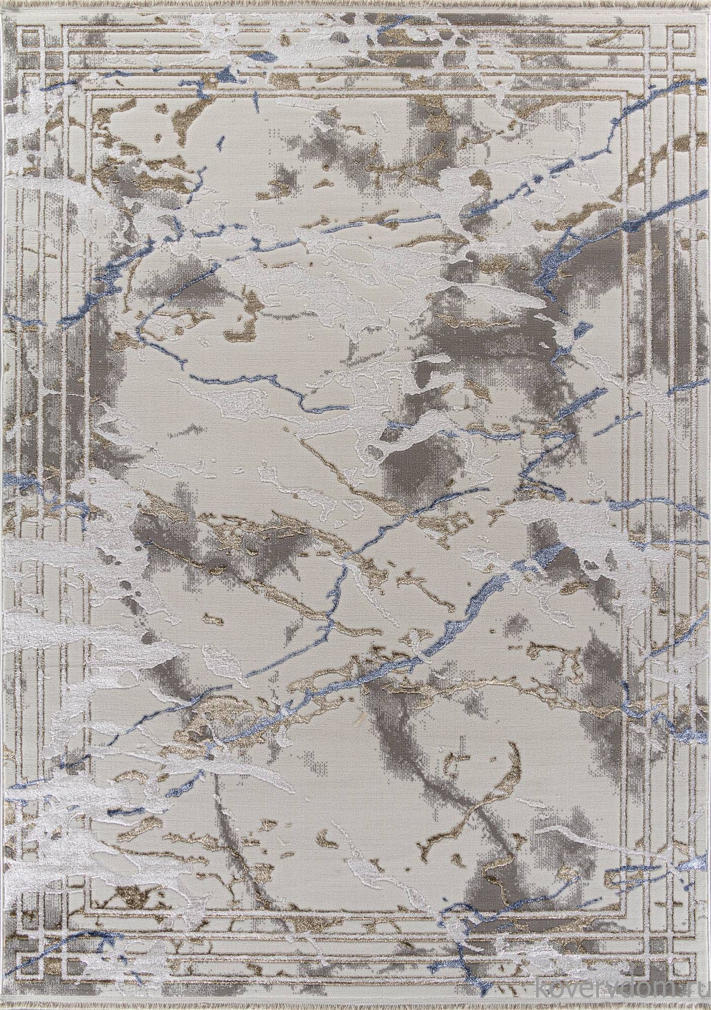 Ковер ESSA 27243A GRY / BLUE Ковер ESSA 27243A GRY / BLUE