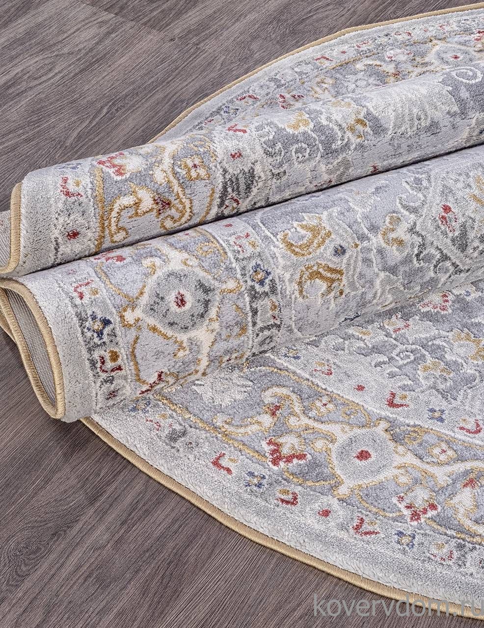 Ковер MARDAN 5049A COKEN D.GREY / YELLOW Овал Ковер MARDAN 5049A COKEN D.GREY / YELLOW Овал