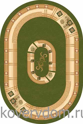 Ковер DA VINCI 5263 GREEN Овал Ковер DA VINCI 5263 GREEN Овал