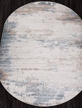 Прямоугольный ковер NATUREL D994 BEIGE-BLUE Овал