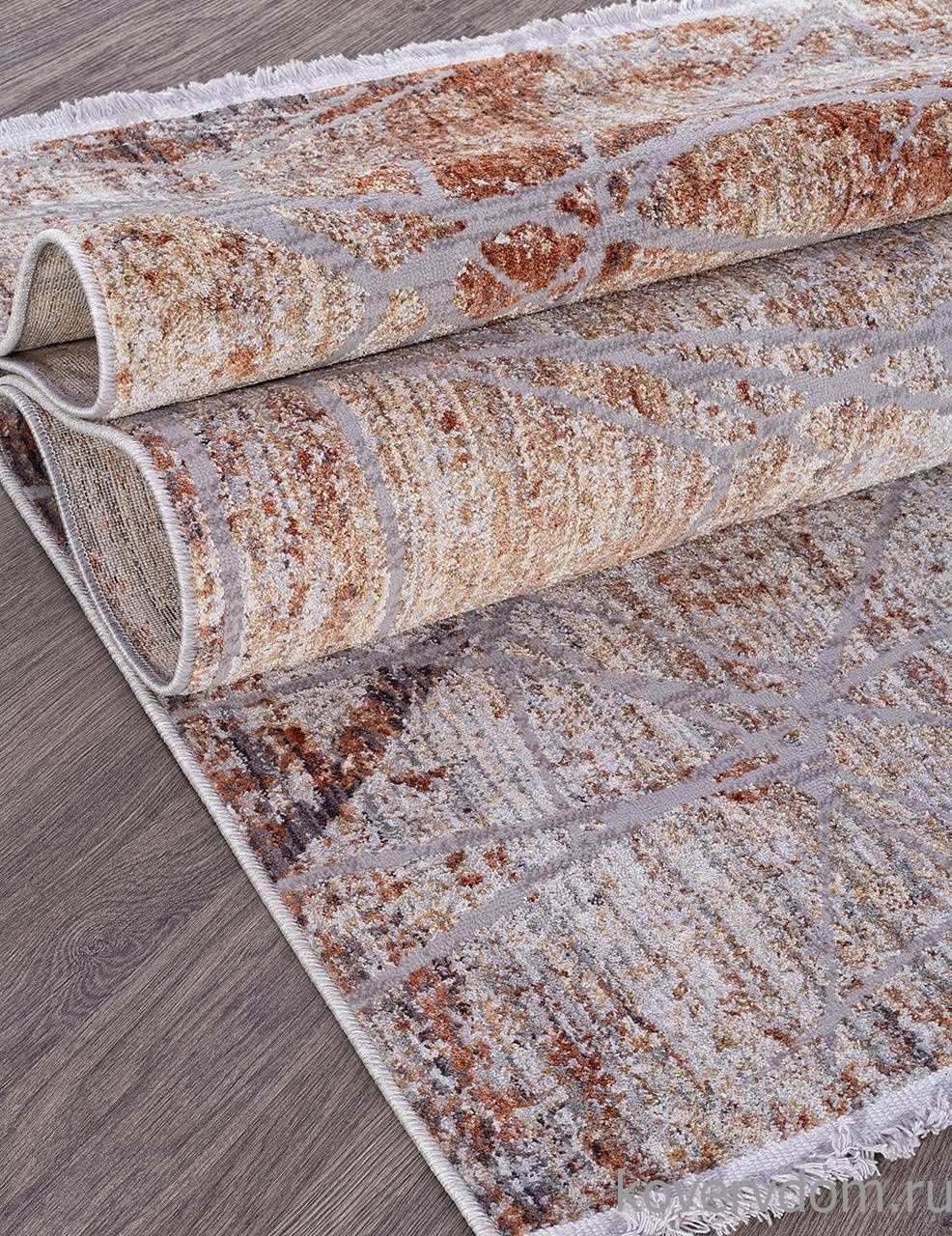 Ковер SEATTLE 03880A СЕРЫЙ / ТЕРРАКОТОВЫЙ Ковер SEATTLE 03880A СЕРЫЙ / ТЕРРАКОТОВЫЙ