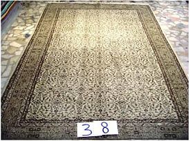 Овальный ковер ручной работы Vintage Look at Me C-38