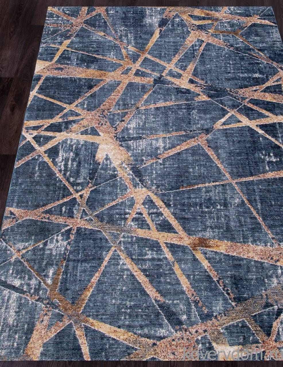 Ковер ZEUS 0B2497 BLUE / D.BLUE