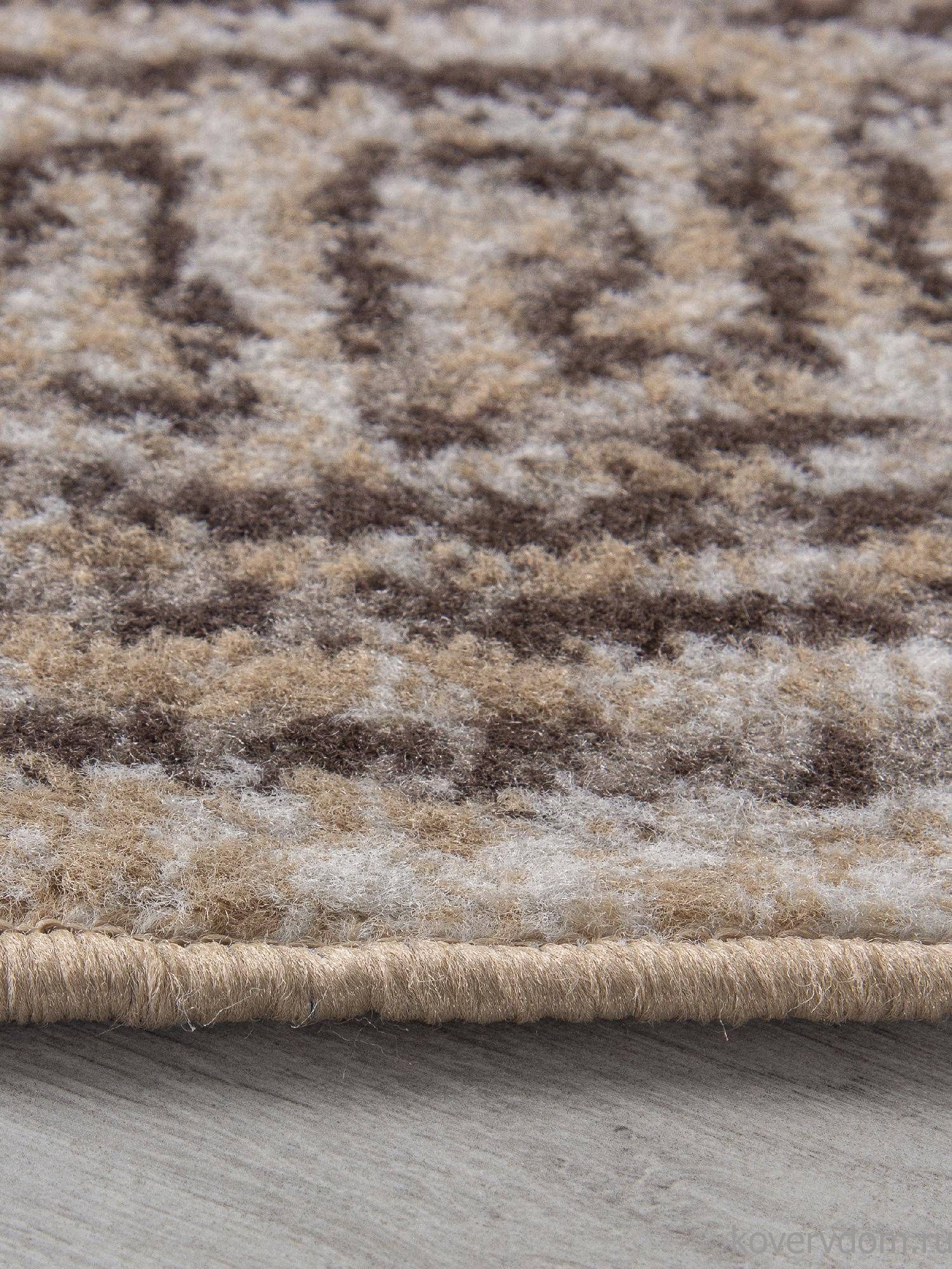 Ковер PRAGA 06022A TOZ GRI / BROWN Овал