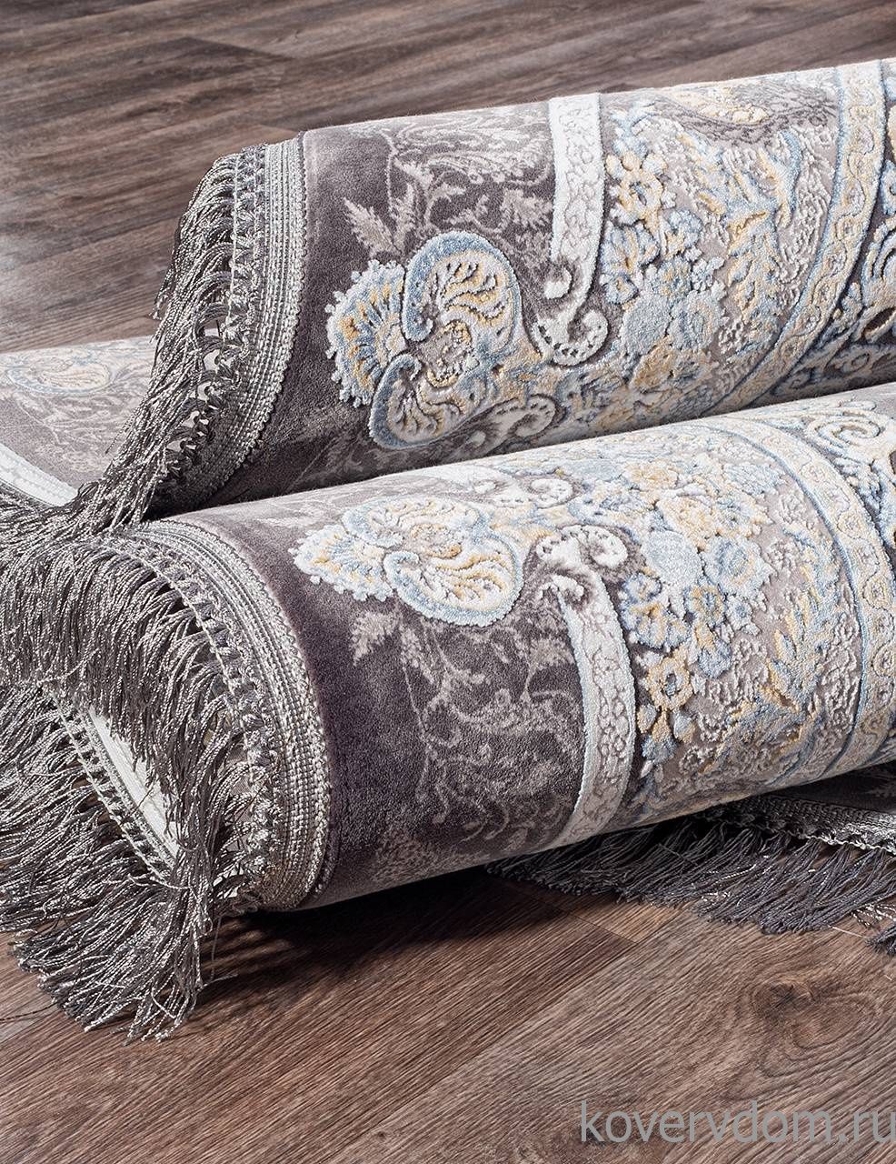 Ковер FARSI 1200 G247 DARK GRAY Овал Ковер FARSI 1200 G247 DARK GRAY Овал