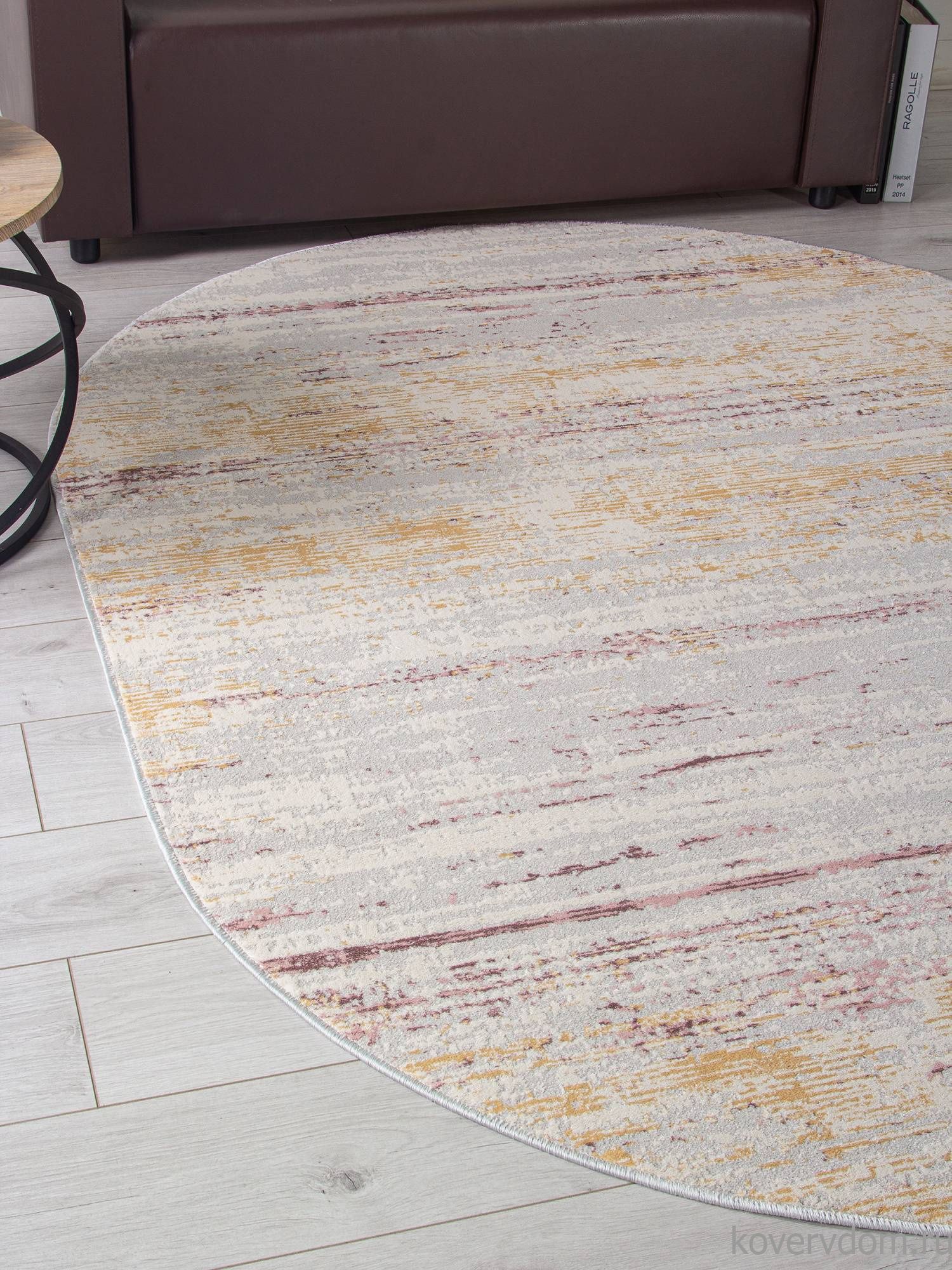 Ковер ZUMMA F026 PINK Овал Ковер ZUMMA F026 PINK Овал