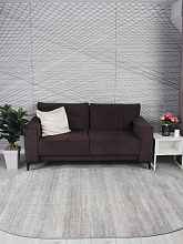 Овальный ковер в гостиную NENSI GL092G GREY / GREY Овал