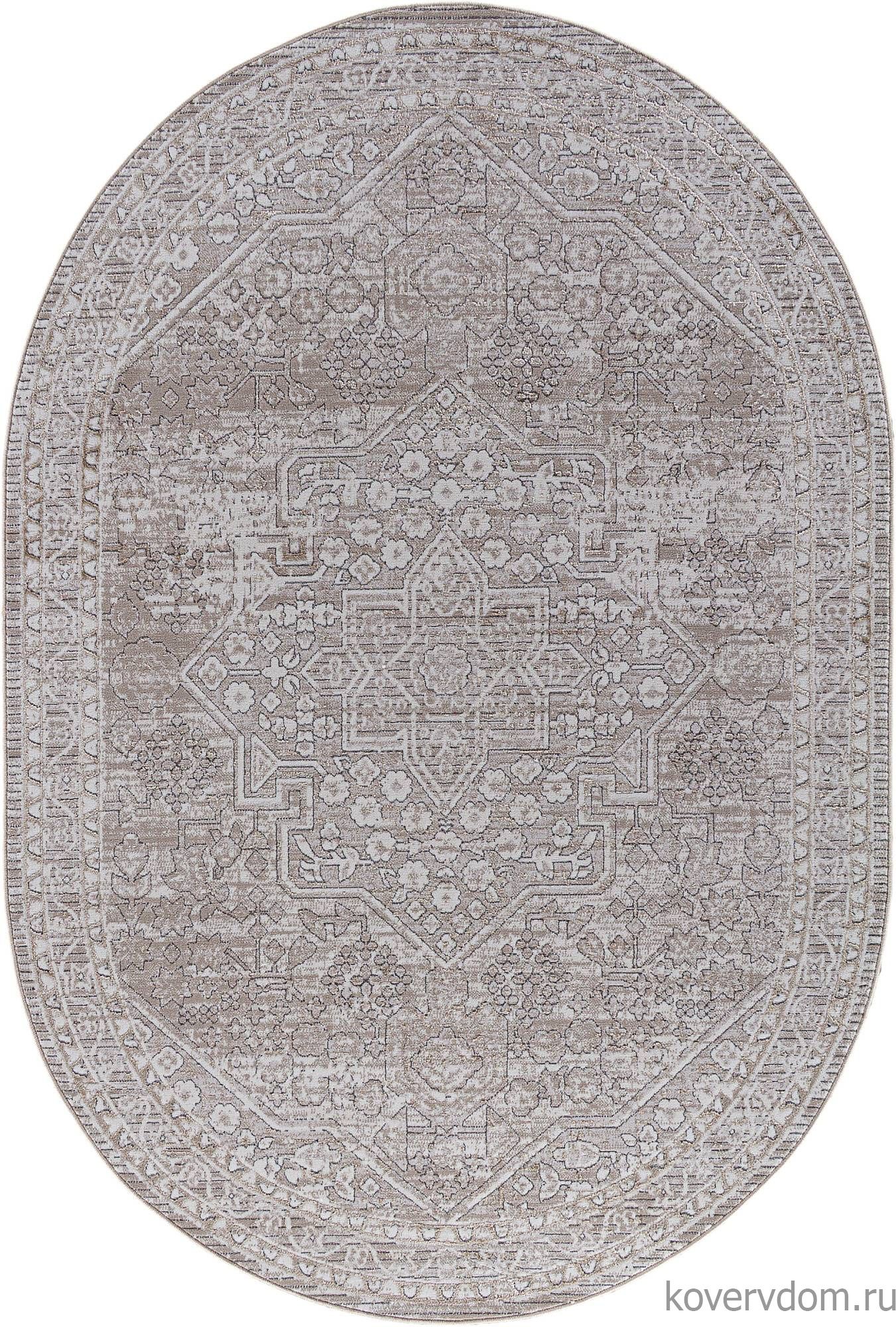 Ковер NOVA 04293A BEIGE FDY / CREAM HB Овал Ковер NOVA 04293A BEIGE FDY / CREAM HB Овал