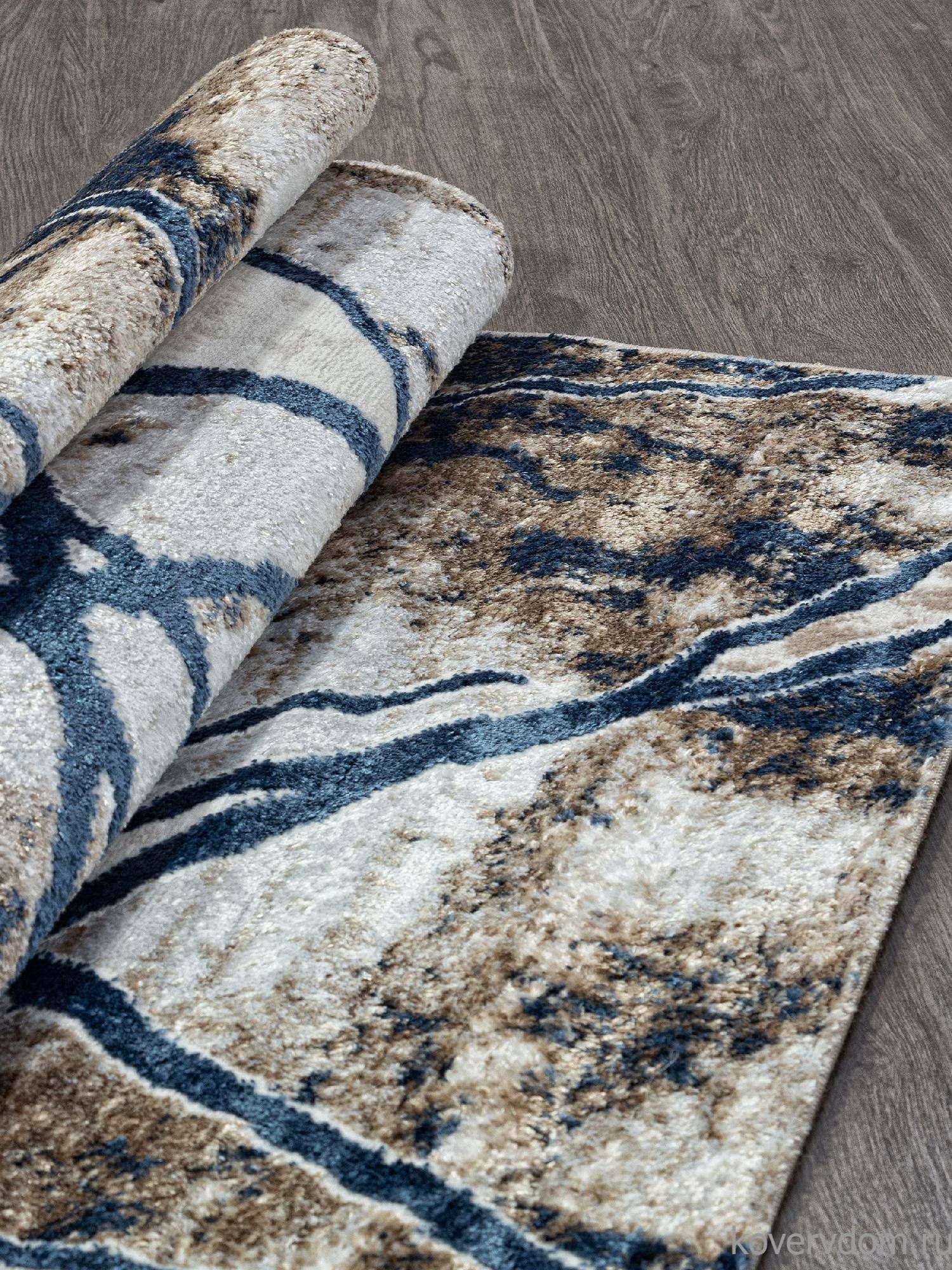 Ковер ANTEP-A O1702 630 CREAM / BLUE Ковер ANTEP-A O1702 630 CREAM / BLUE