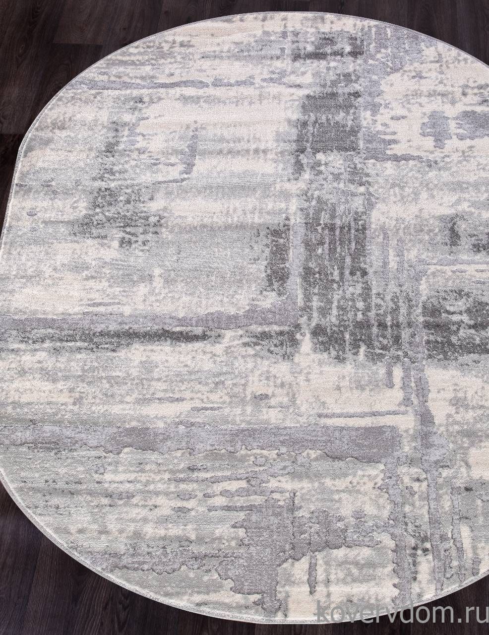 Ковер MARDAN 1370A COKEN D.GREY / K.GREY Овал Ковер MARDAN 1370A COKEN D.GREY / K.GREY Овал