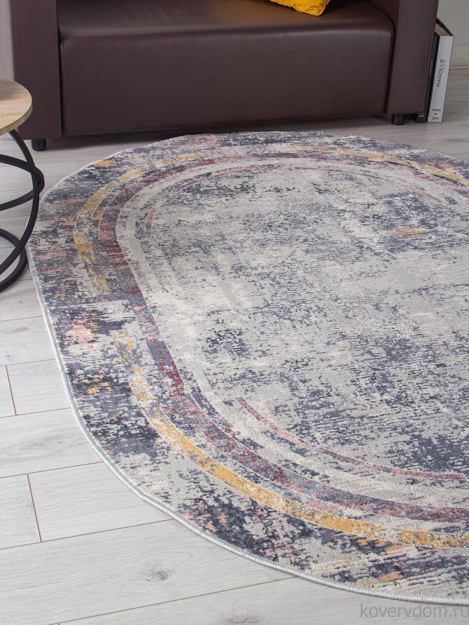 Ковер ZUMMA F258 PINK Овал Ковер ZUMMA F258 PINK Овал