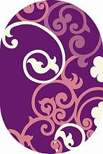 Ковер VISION DELUXE v805 VIOLET Овал