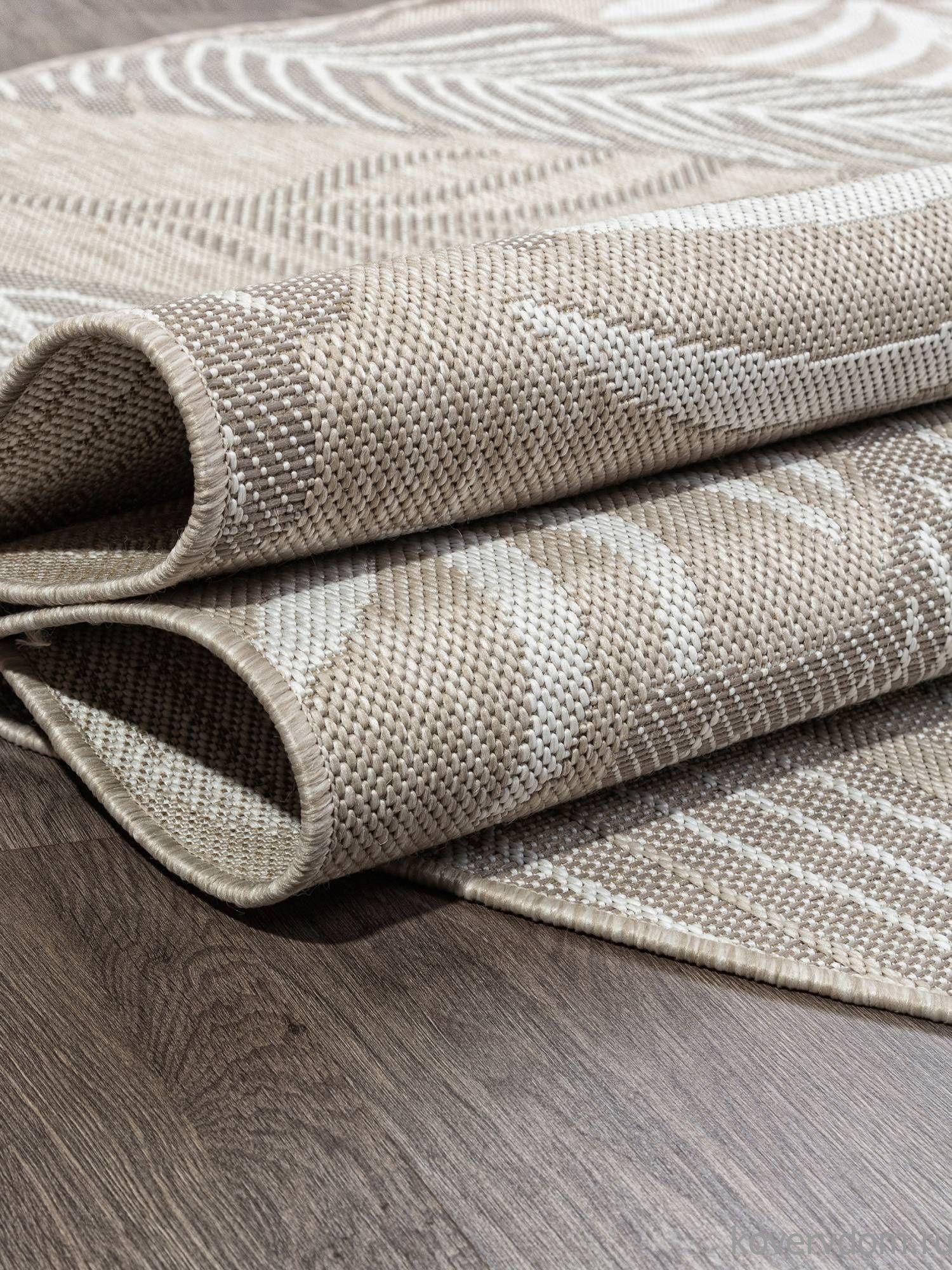 Ковер-циновка KAIR-A S132 BEIGE Овал
