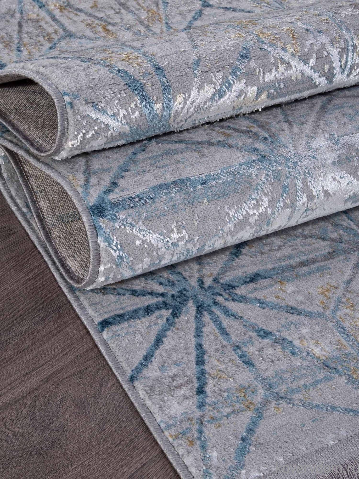 Ковер AJMAL LP 320 GREY / BLUE Ковер AJMAL LP 320 GREY / BLUE