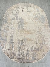 Ковер SIESTA M027A LIGHT BEIGE / TAUPE Овал