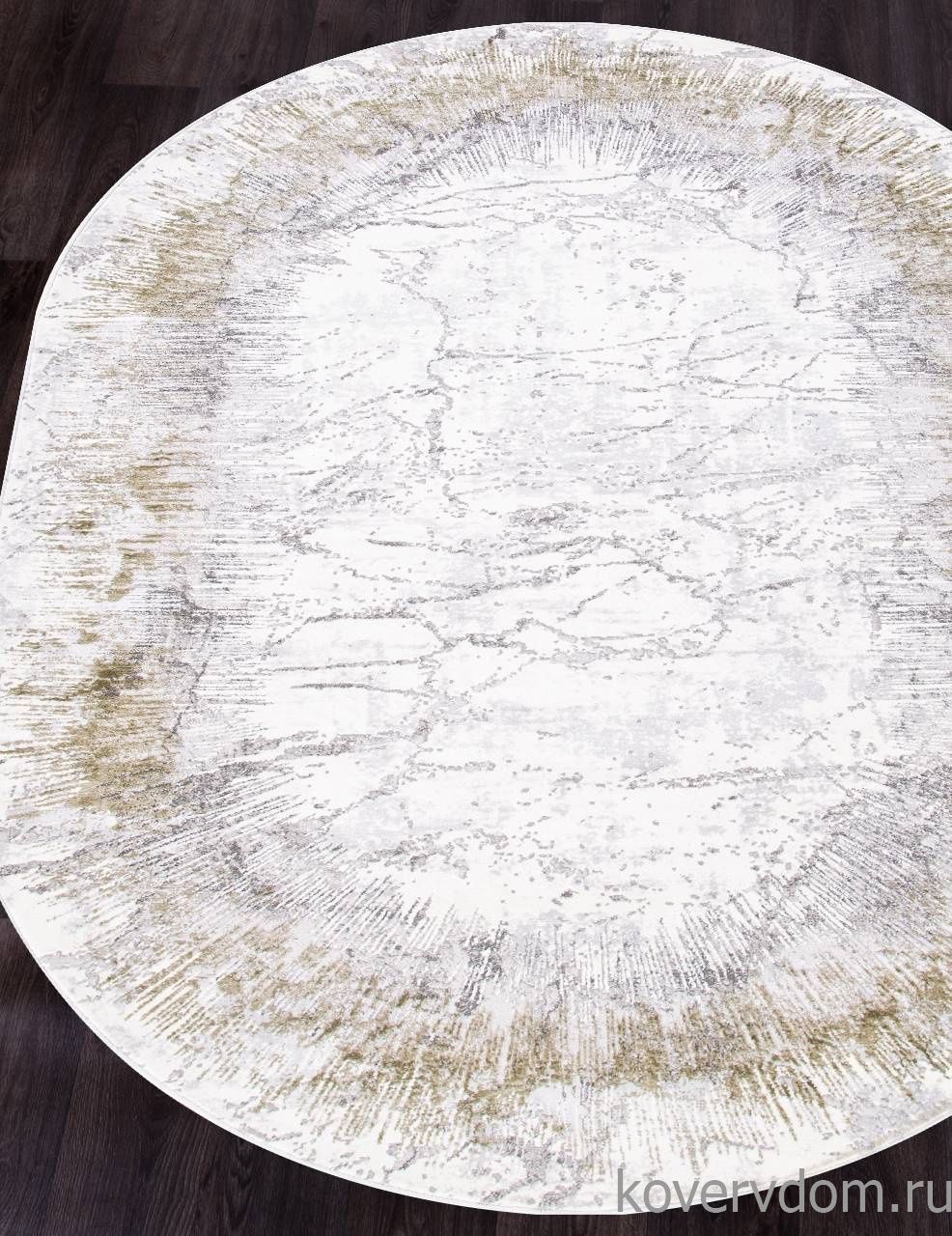 Ковер MODA 9801 ACIK GRI Овал Ковер MODA 9801 ACIK GRI Овал