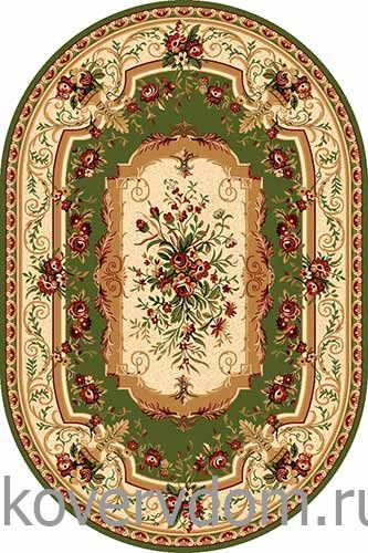 Ковер DA VINCI 5245 GREEN Овал Ковер DA VINCI 5245 GREEN Овал