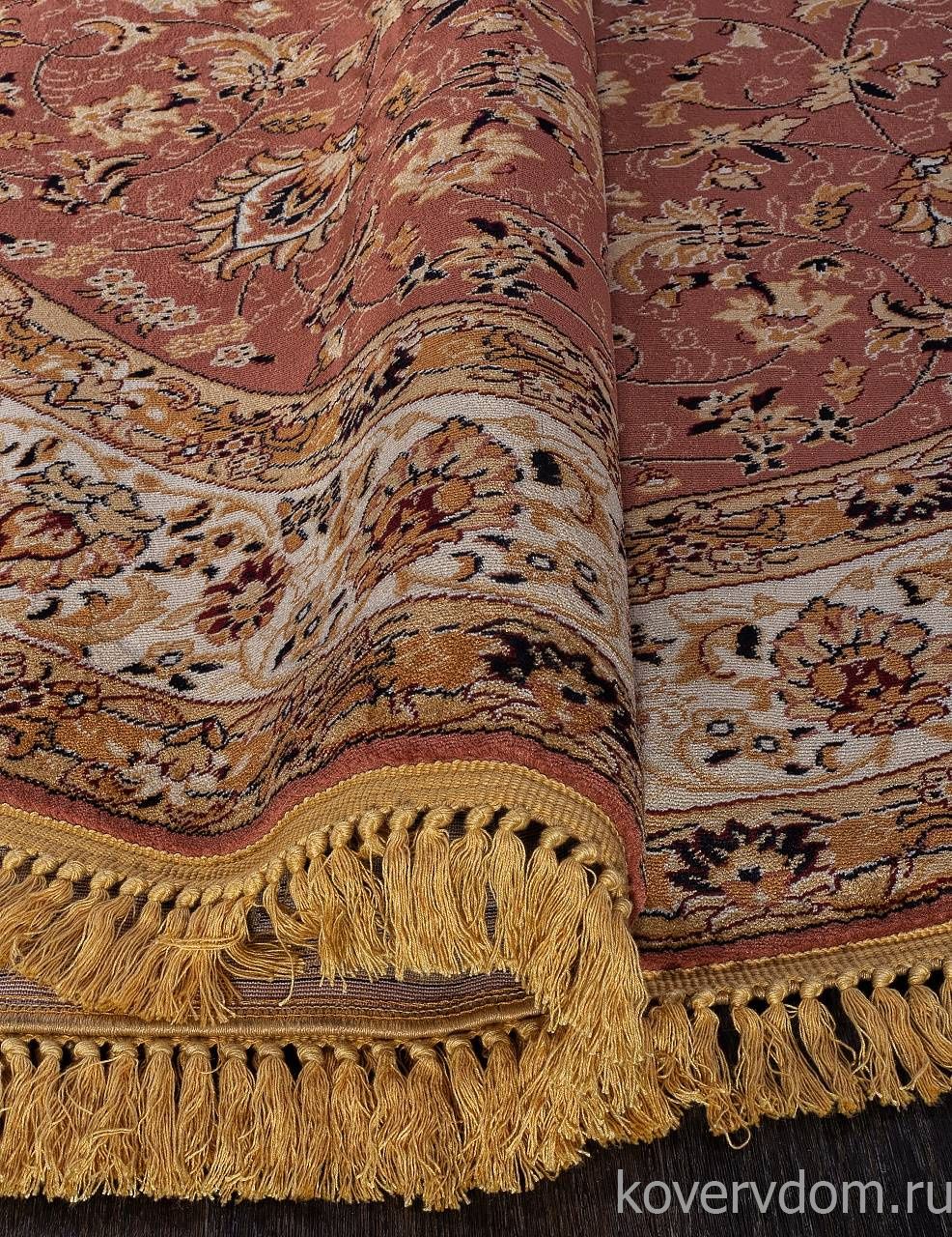 Ковер BUHARA 5471 DARK PINK Овал