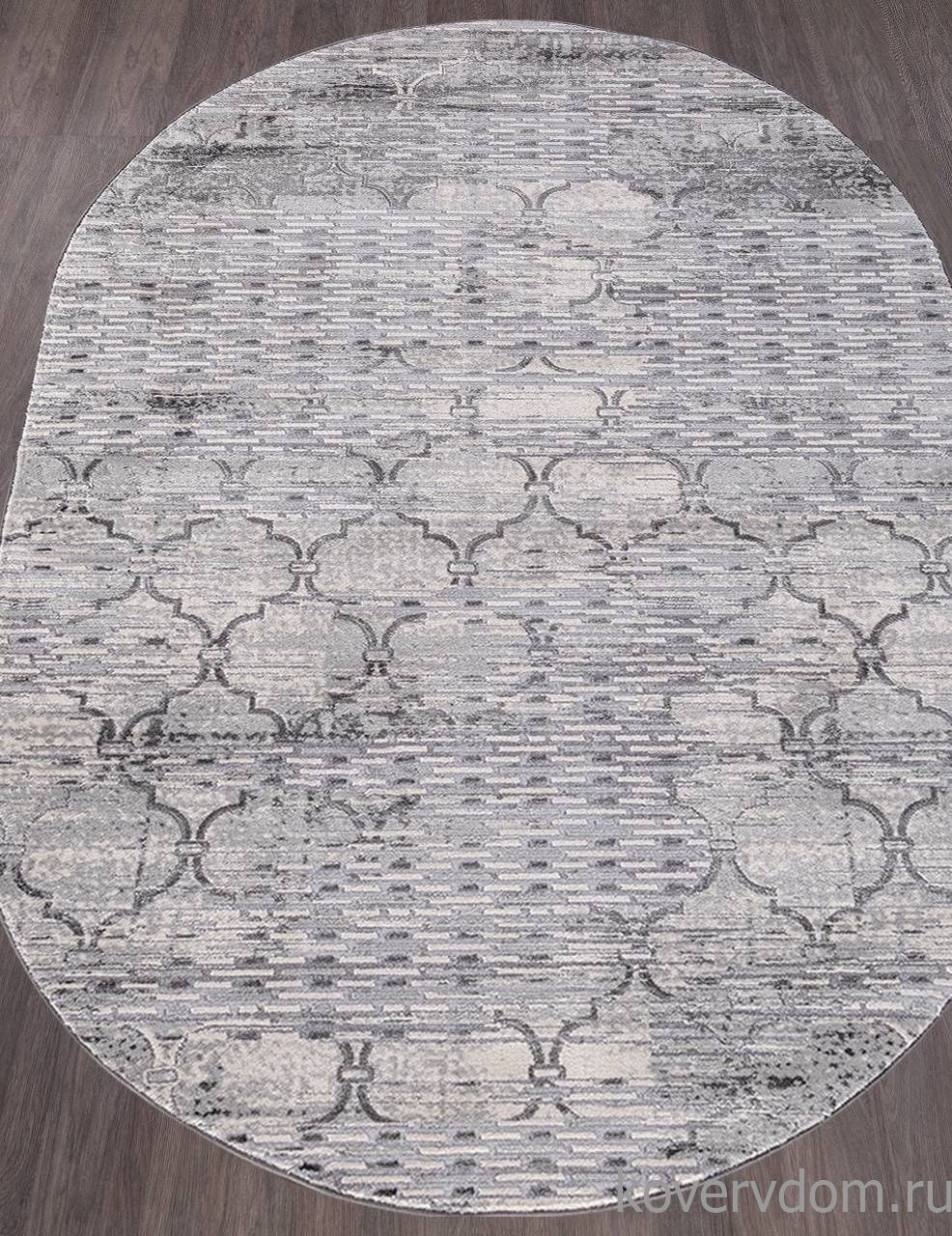 Ковер MARDAN 5097A COKEN D.GREY / K.GREY Овал Ковер MARDAN 5097A COKEN D.GREY / K.GREY Овал