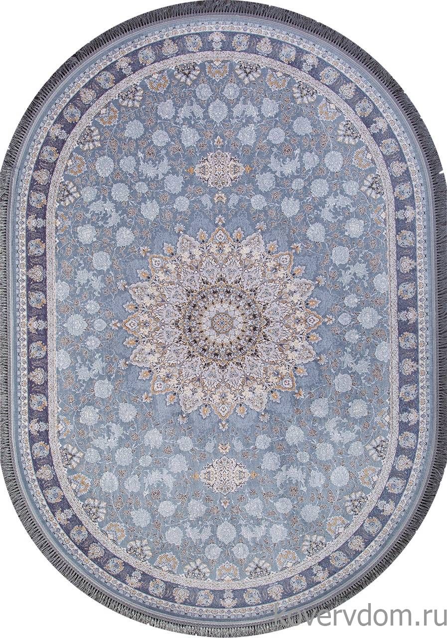 Ковер FARSI 1200 G253 Pale-Blue Овал Ковер FARSI 1200 G253 Pale-Blue Овал