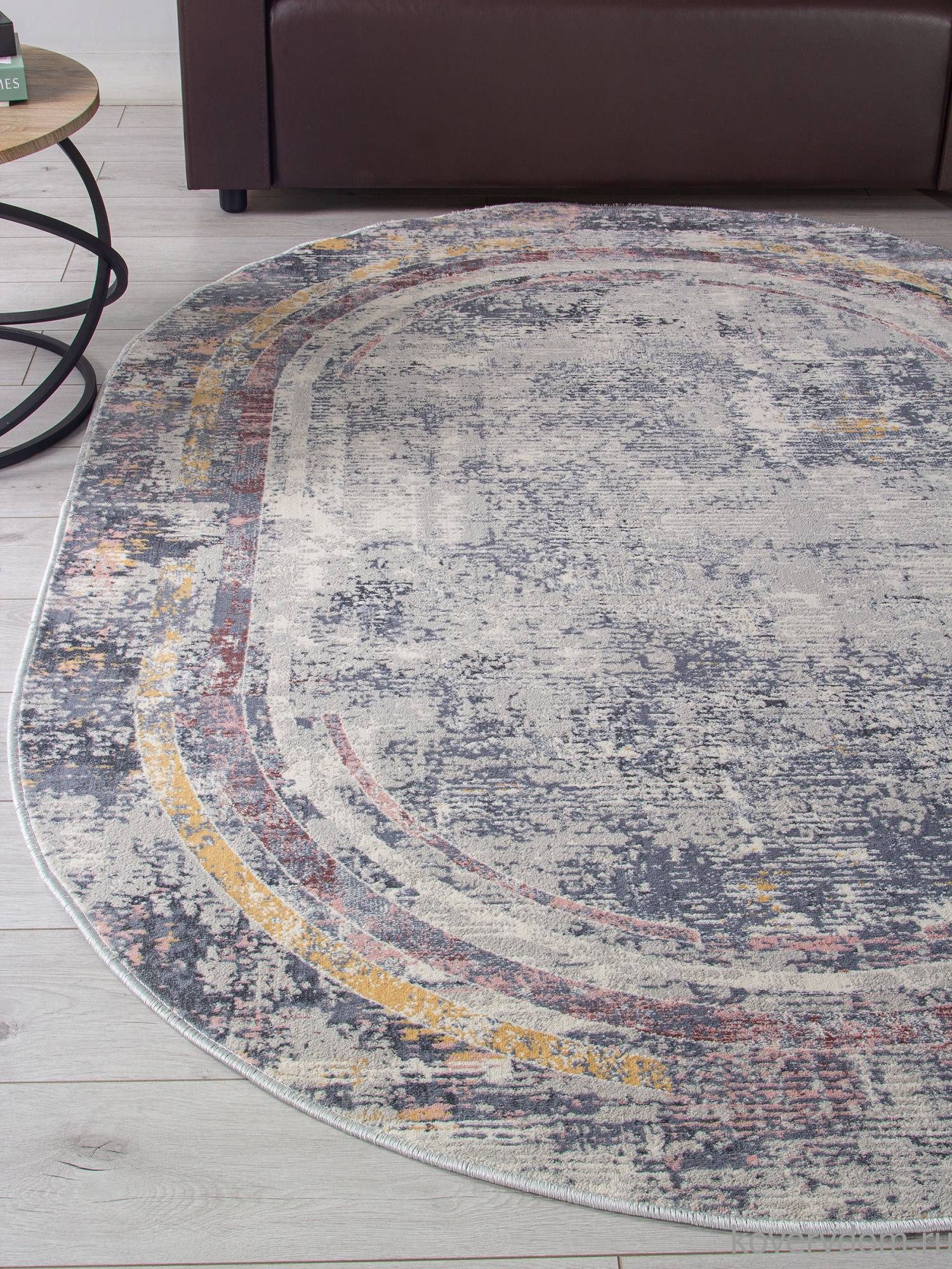 Ковер ZUMMA F258 PINK Овал Ковер ZUMMA F258 PINK Овал