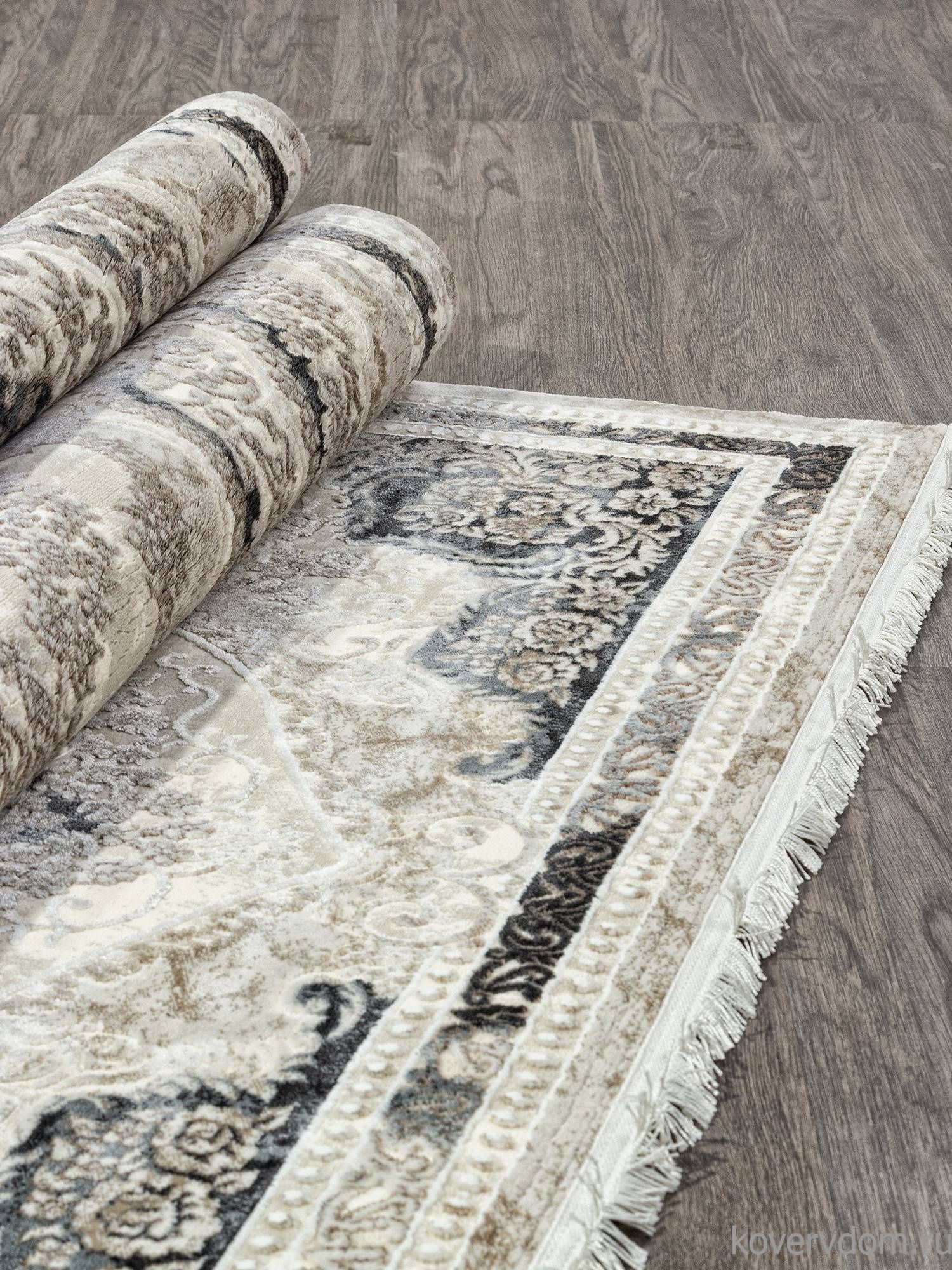 Ковер POMPEI N2044A L.BEIGE / D.GREY