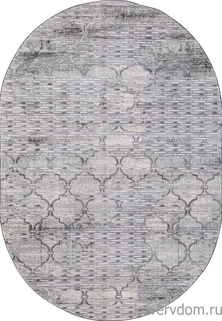 Ковер MARDAN 5097A COKEN D.GREY / K.GREY Овал Ковер MARDAN 5097A COKEN D.GREY / K.GREY Овал
