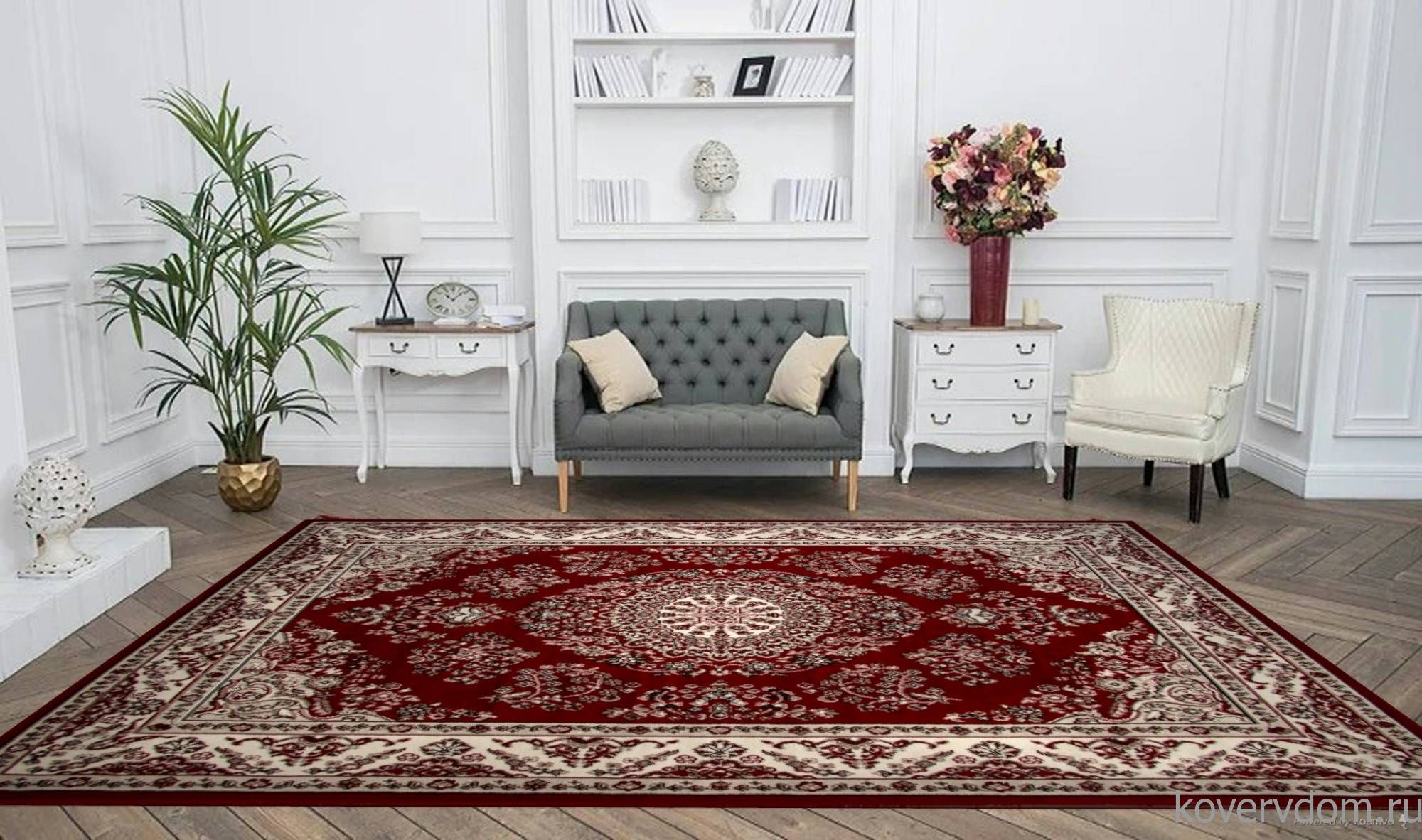 Ковер GAVANA D285 RED Ковер GAVANA D285 RED