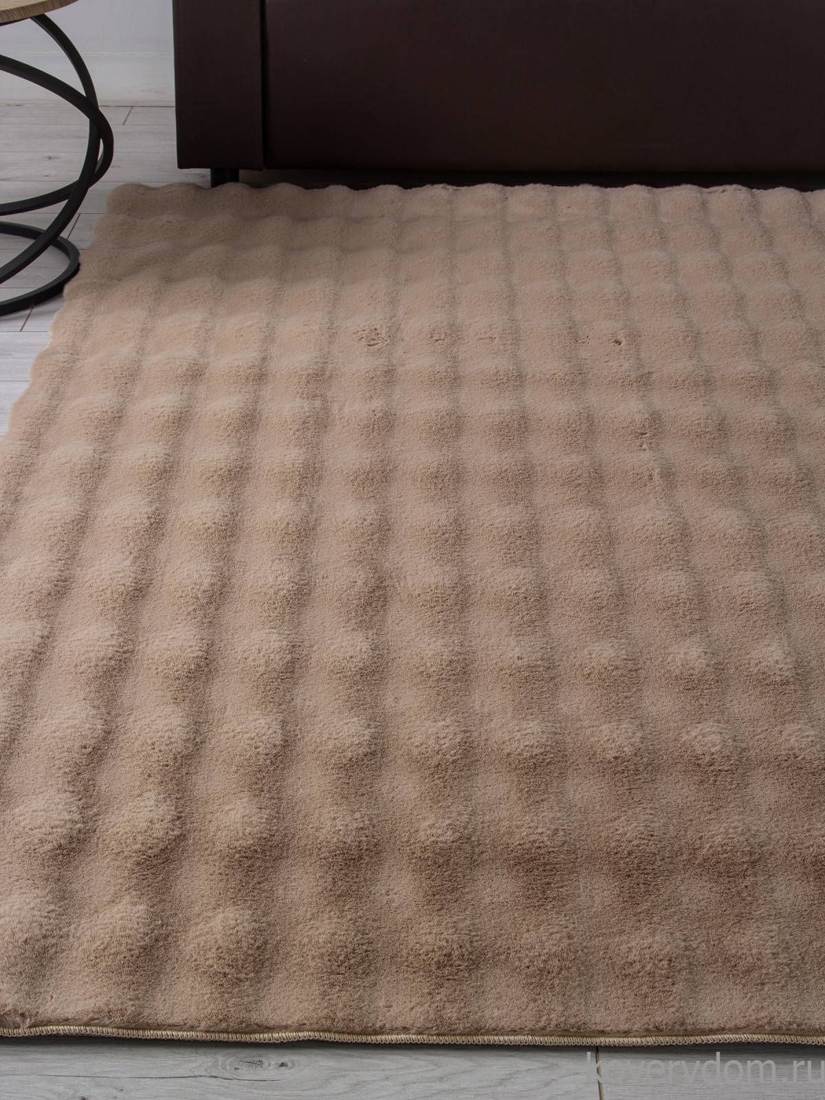 Ковер из искусственного меха BUBBLE PX1000 CAMEL