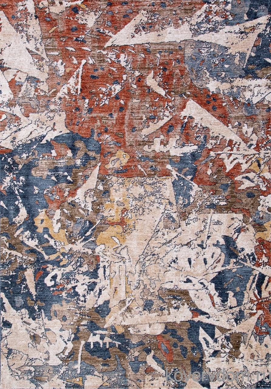 Ковер ZEUS B3576A GREEN / BRICK Ковер ZEUS B3576A GREEN / BRICK