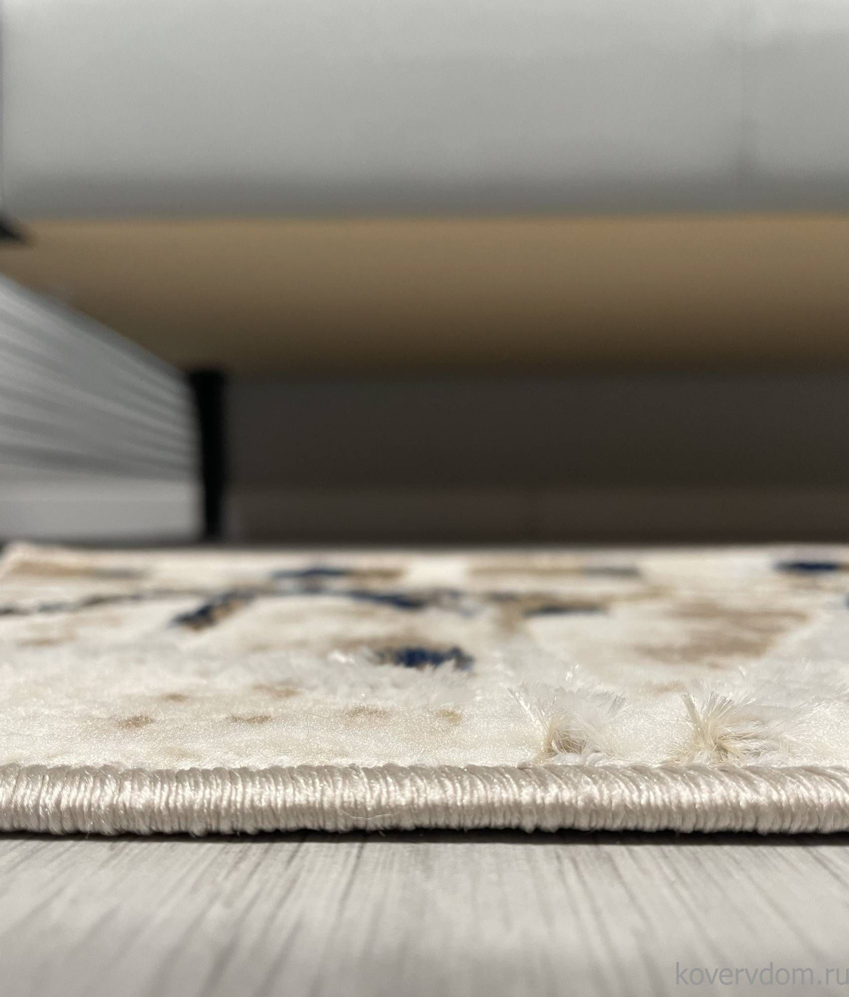 Ковровая Дорожка ANTEP O1702 630 CREAM / BLUE Ковровая Дорожка ANTEP O1702 630 CREAM / BLUE