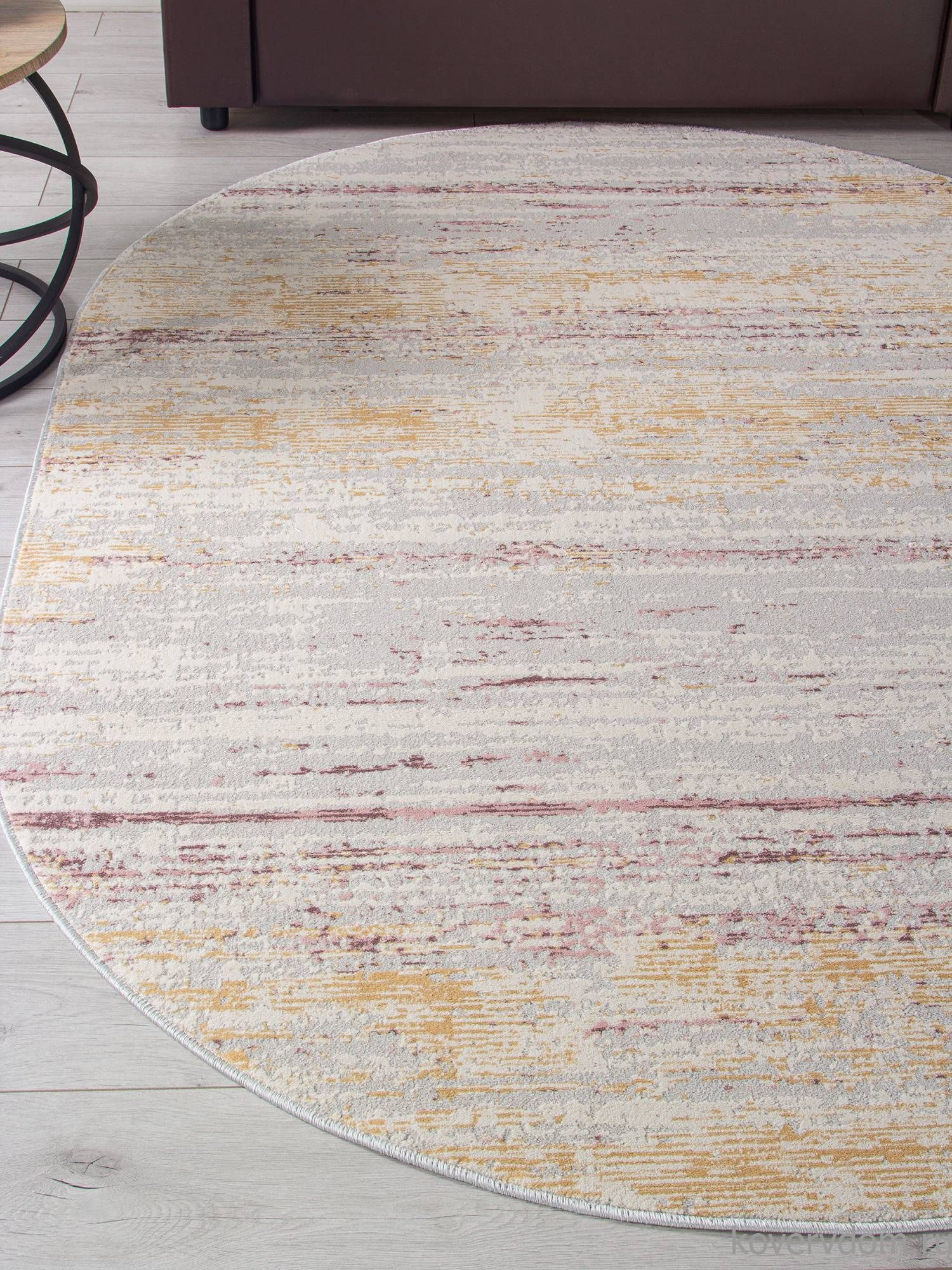 Ковер ZUMMA F026 PINK Овал Ковер ZUMMA F026 PINK Овал