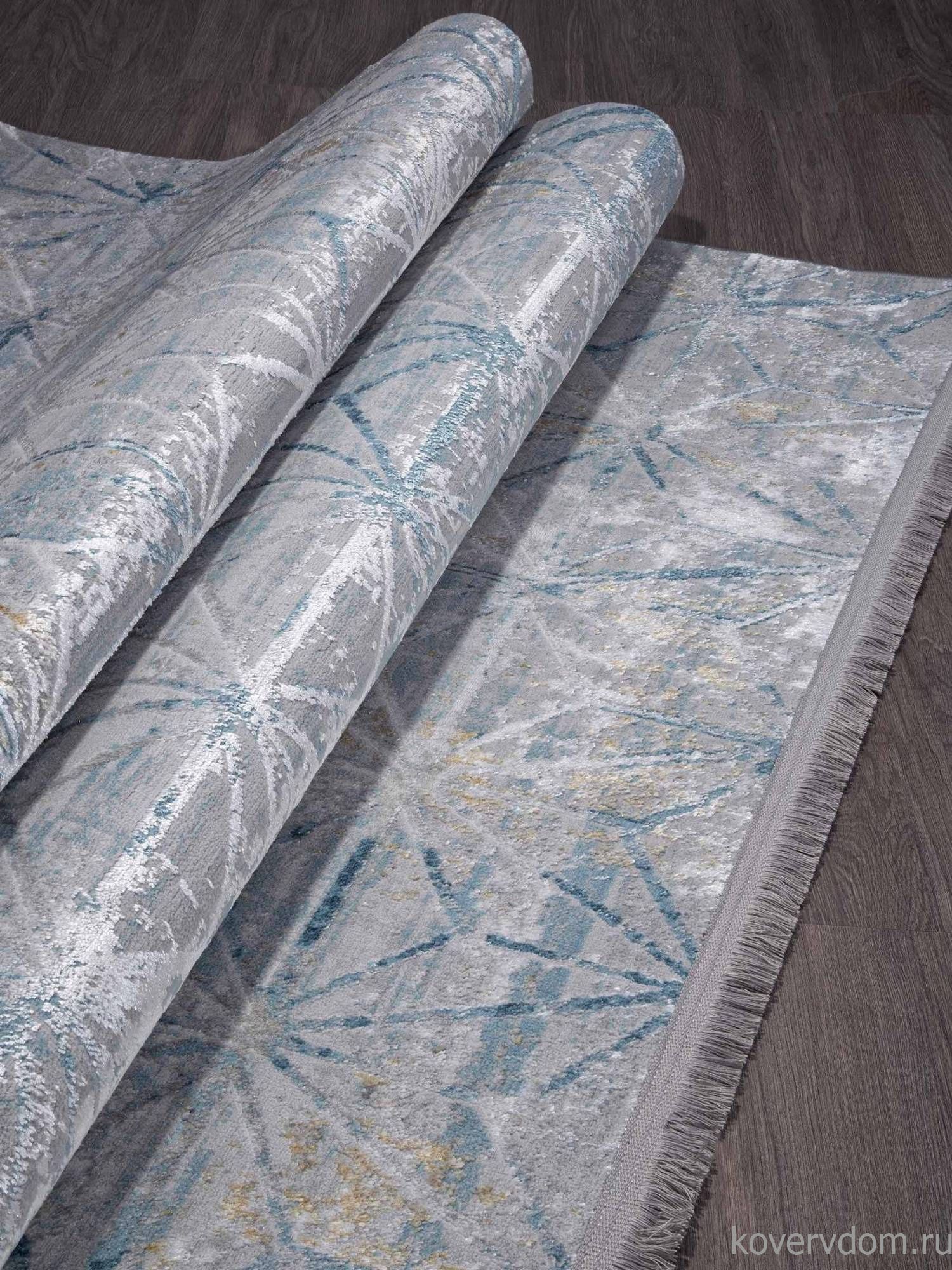 Ковер AJMAL LP 320 GREY / BLUE Ковер AJMAL LP 320 GREY / BLUE