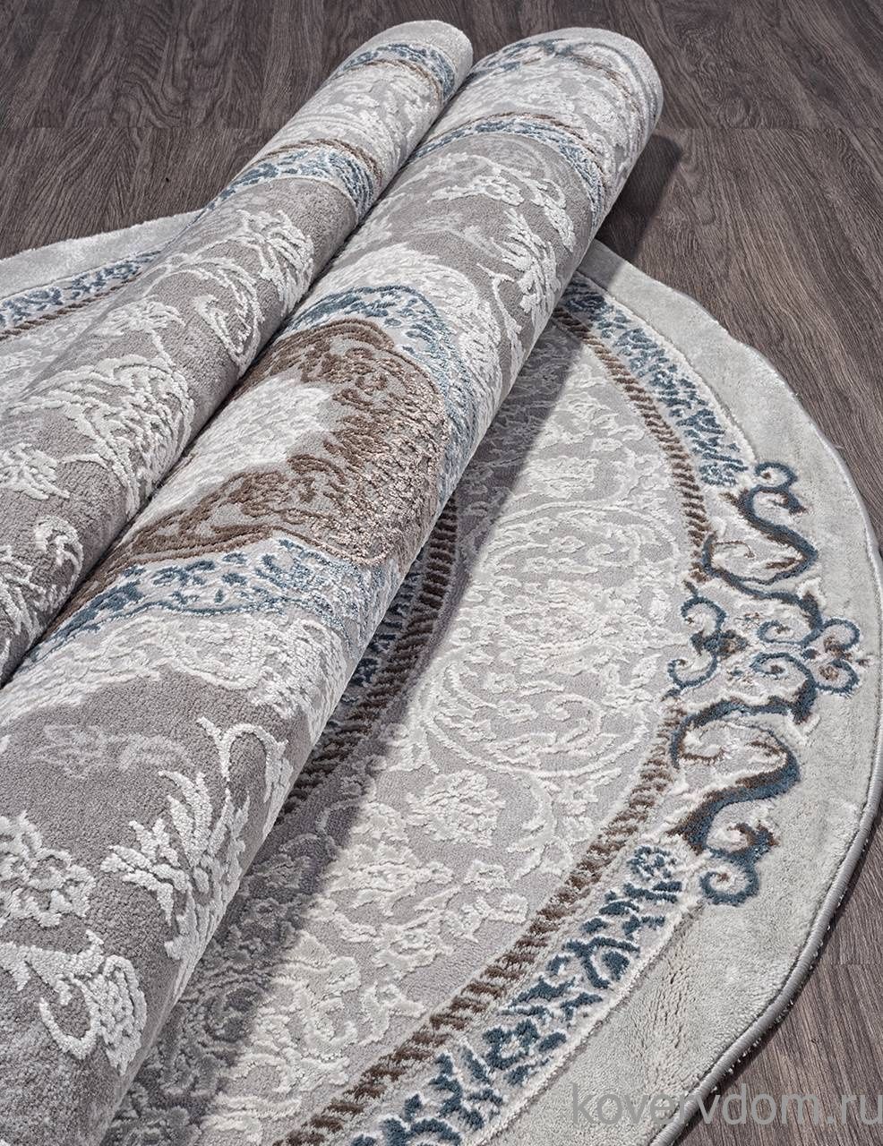 Ковер ARMINA 03874A BLUE / BLUE Круг Ковер ARMINA 03874A BLUE / BLUE Круг