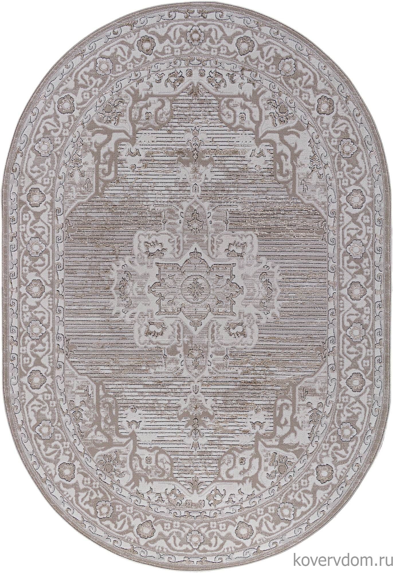 Ковер NOVA 04089A CREAM HB / LIGHT GRI HB Овал Ковер NOVA 04089A CREAM HB / LIGHT GRI HB Овал