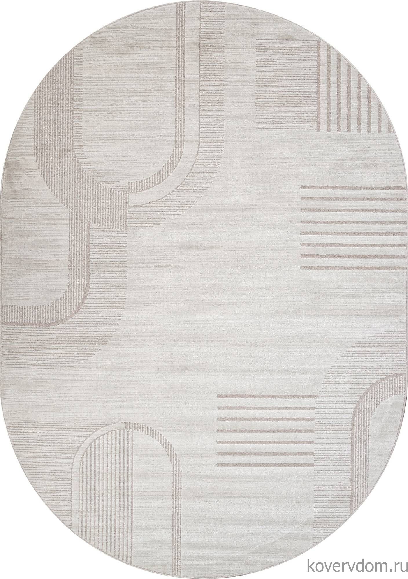 Ковер DIOS F437 CREAM Овал